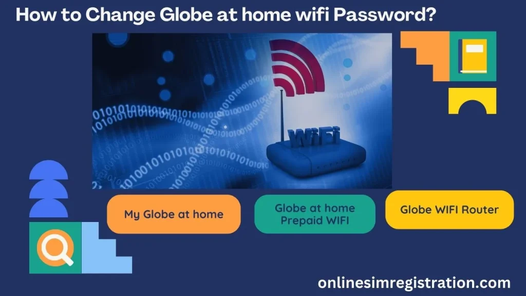 This image is used for, How to Change Globe at home wifi Password?