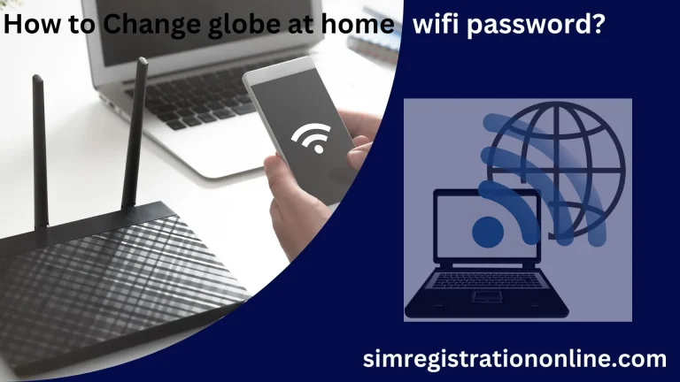 How to Change Globe at home wifi Password? (Globe Router) Globe WIFI.