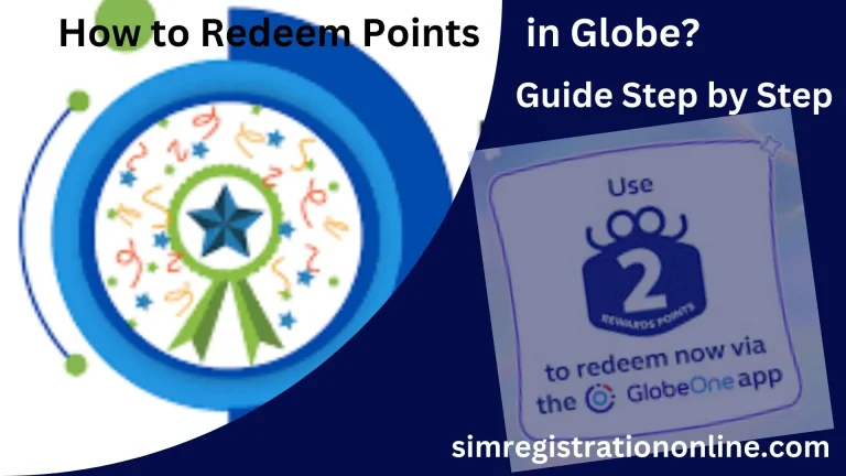 How to Redeem Points in Globe? (Redeem Rewards) Guide 2024