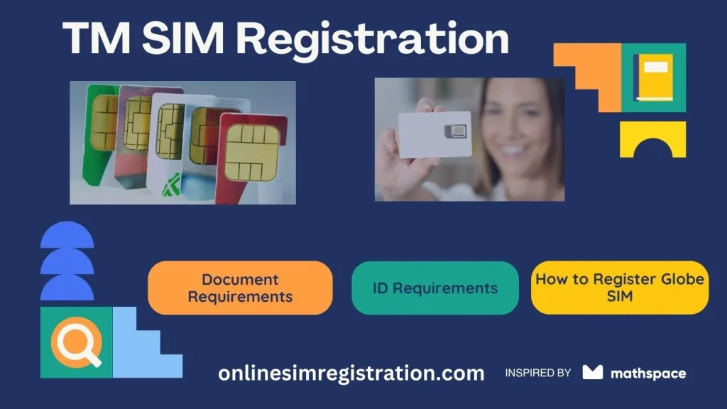 This image is used for TM Sim Registration. TM Registration Link.