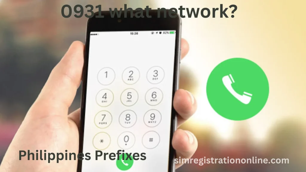 0931 What Network? (Philippines) Smart or Globe?