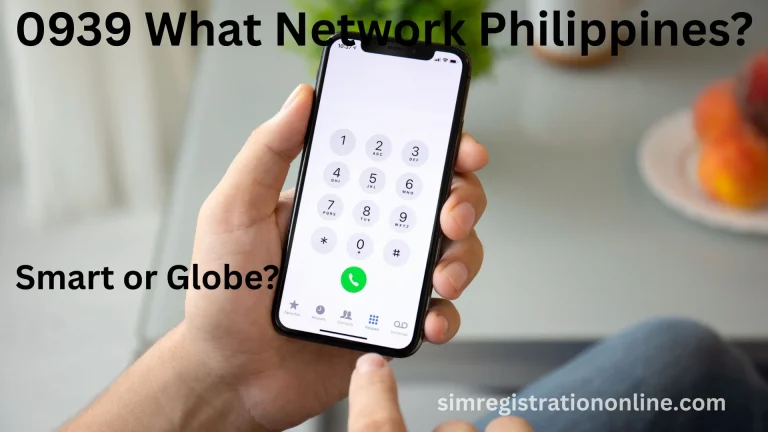 0939 What Network Philippines? Smart or Globe?